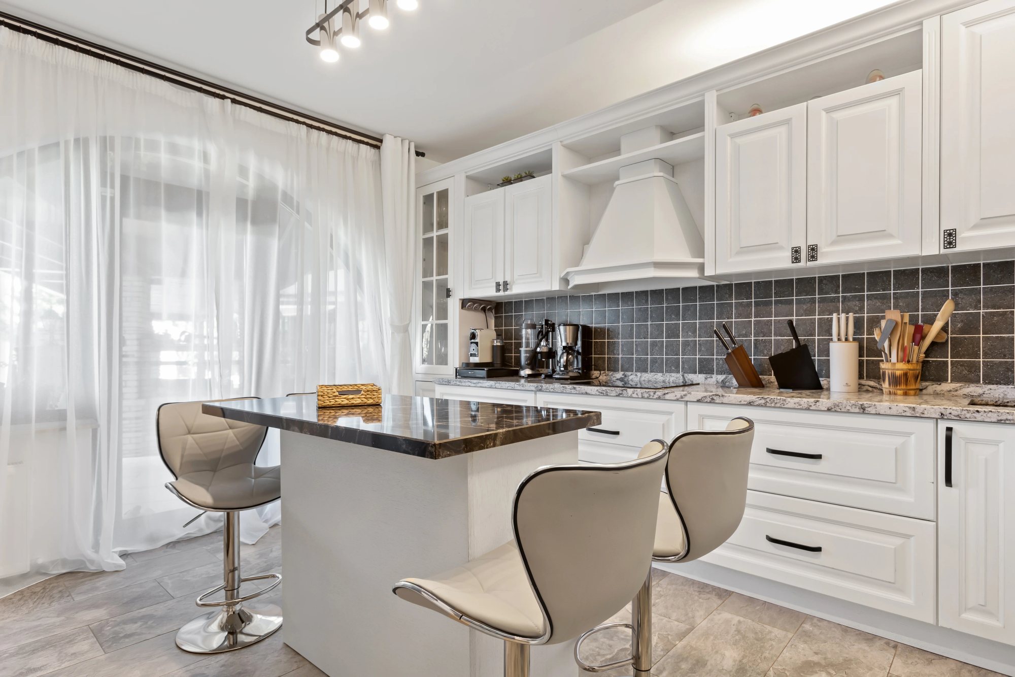 Dining & Kitchen — The oak kitchen