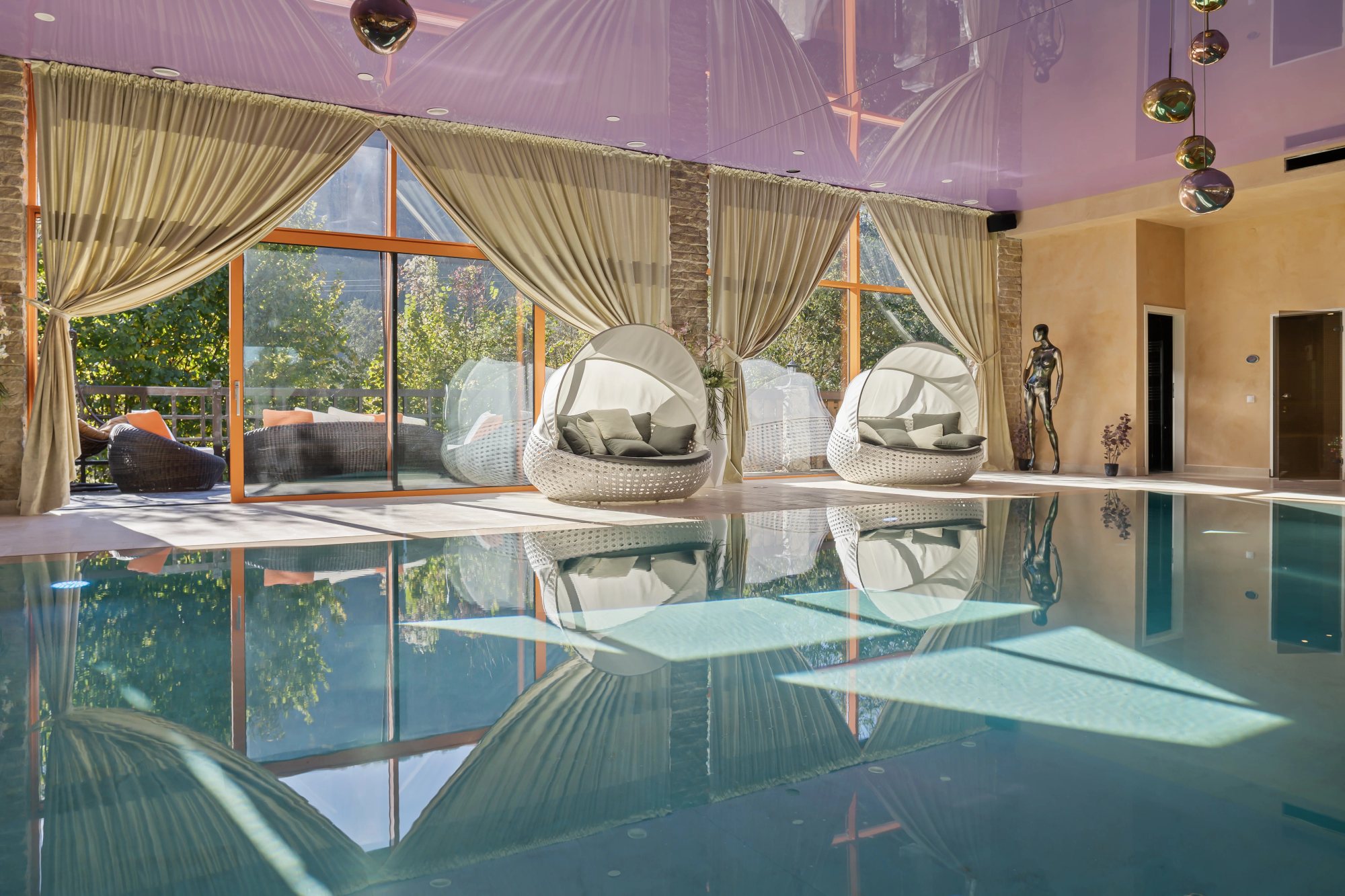 Pool & Spa — Poolside loungers
