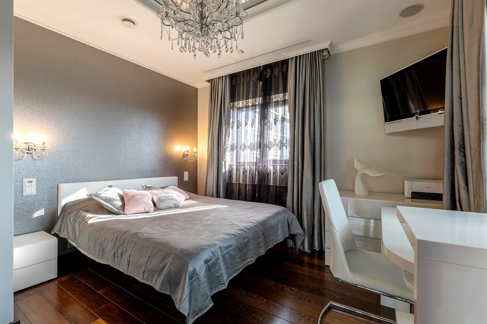 The master suite