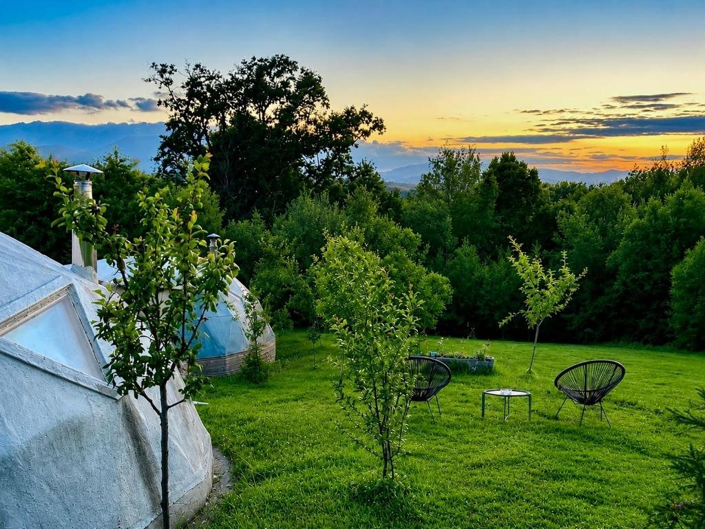 Below the Bucegi mountains