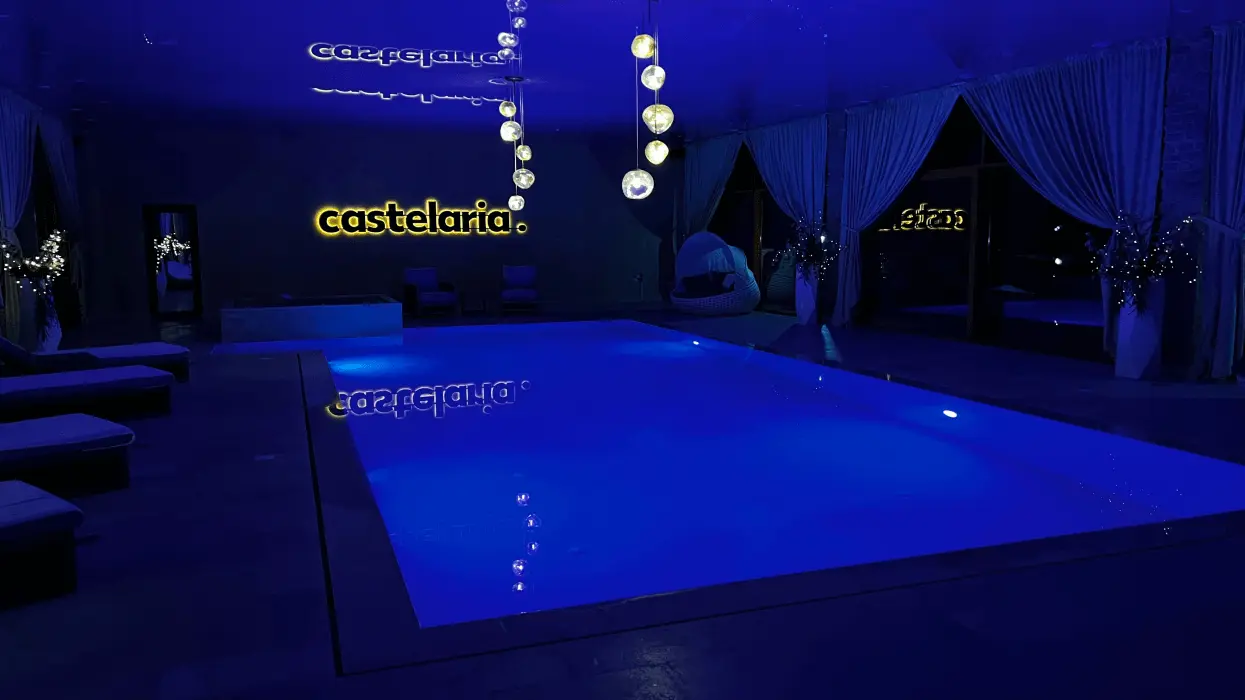 Indoor Luxurious Pool at Castelaria Jet Crust